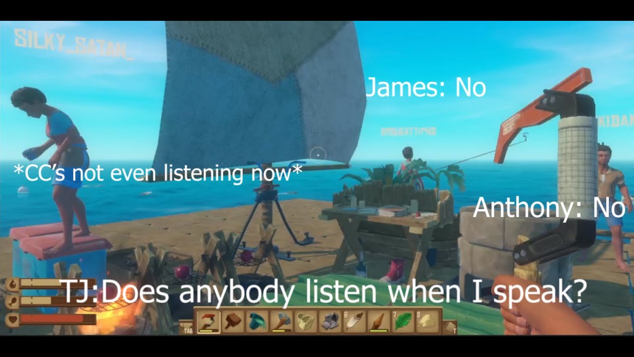 Why doesn't anyone listen to me: Raft Stream Highlights