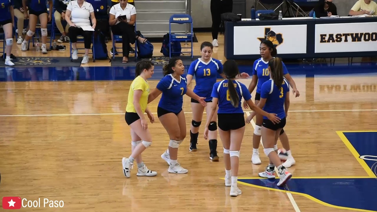 🏐 JV Volleyball Eastwood HS (blue) vs Franklin (purple) Fall 2021