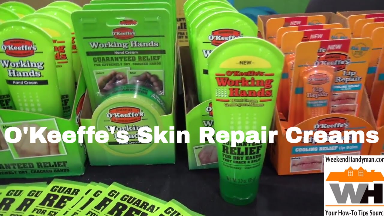 O'Keeffes Foot Hand Elbow Skin Repair Cream and Balm | Weekend Handyman