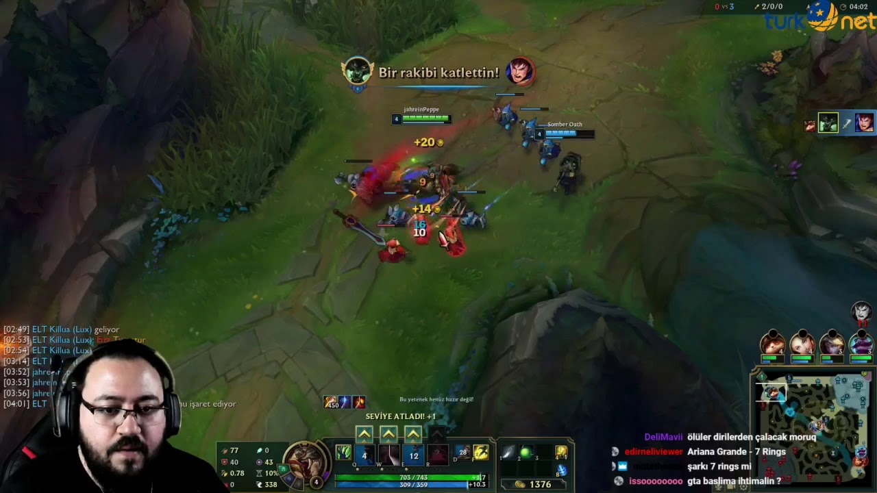Jahrein - LoL Oynuyor w/Zade (Warwick Jungle)