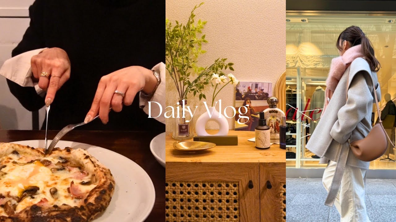 〔 vlog 〕適応障害から転職して3ヶ月の30代OLのリアルな本音💭🍃何気ない毎日を楽しむ日常✍️メイク購入品,プチルームツアー,丸の内🤎