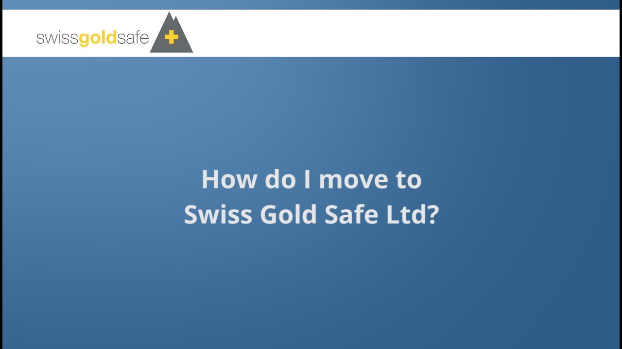 Transfer your precious metals to Swiss Gold Safe Ltd &ndash; how it works