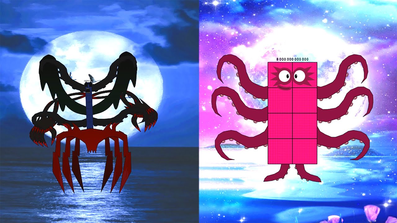 Uncannyblocks Band But Different (1.0T 10.0T) [ Uncanny vs Normal ] Remix-5 | Cool Sounds !