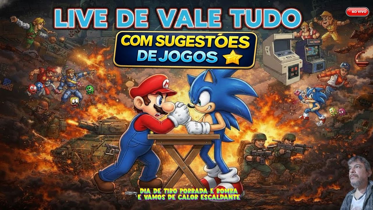 ✨LIVE DO GORI RETRÔ - MARATONA INTERATIVA: O chat decide o que eu jogo! 💬👑🕹️