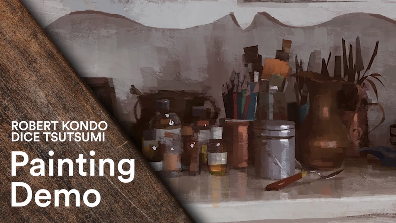 Photoshop: Dice and Robert talk about painting demo - Tonko School (#015)