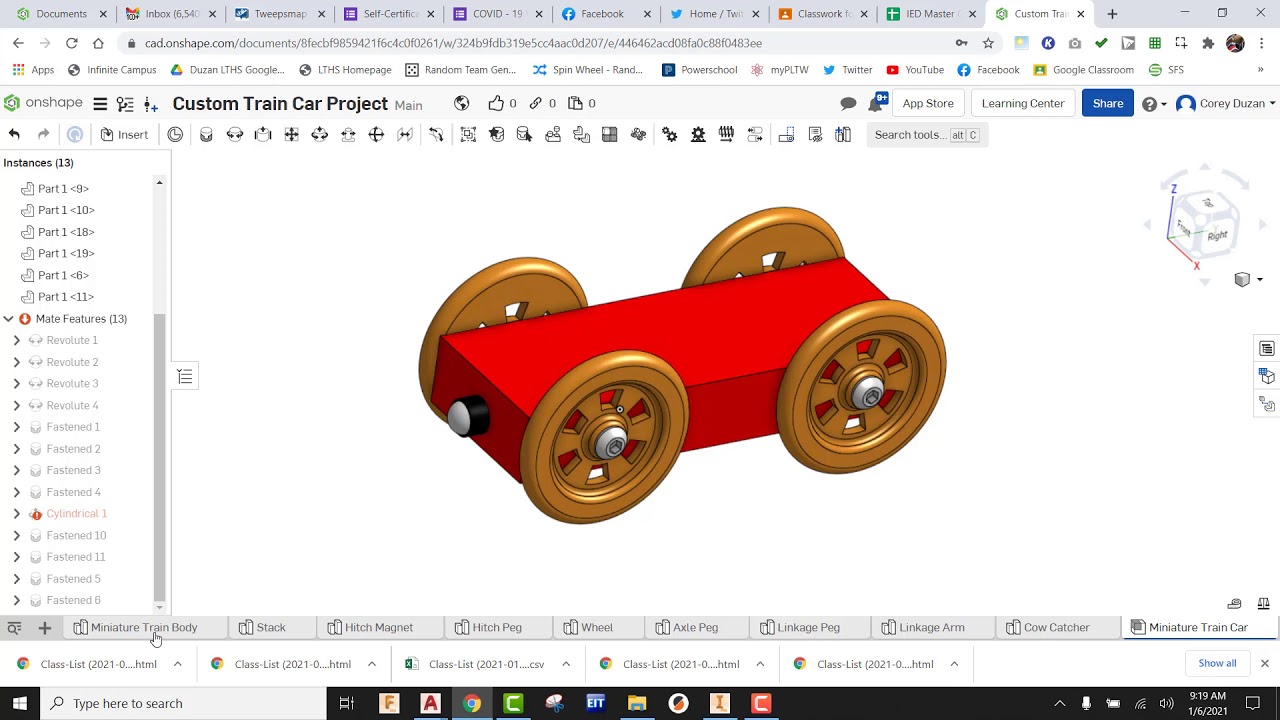Custom Train Car Project Video Tutorial