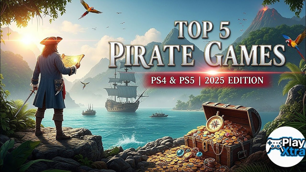 5 najlepszych gier o piratach na PS4/PS5, w kt&oacute;re warto zagrać w 2025 roku