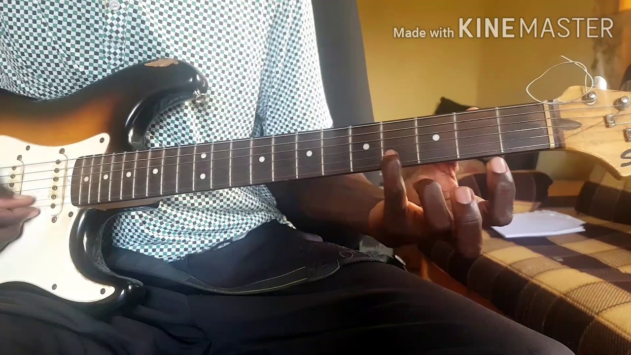 Diana Hamilton's song Adom guitar lesson in detailed