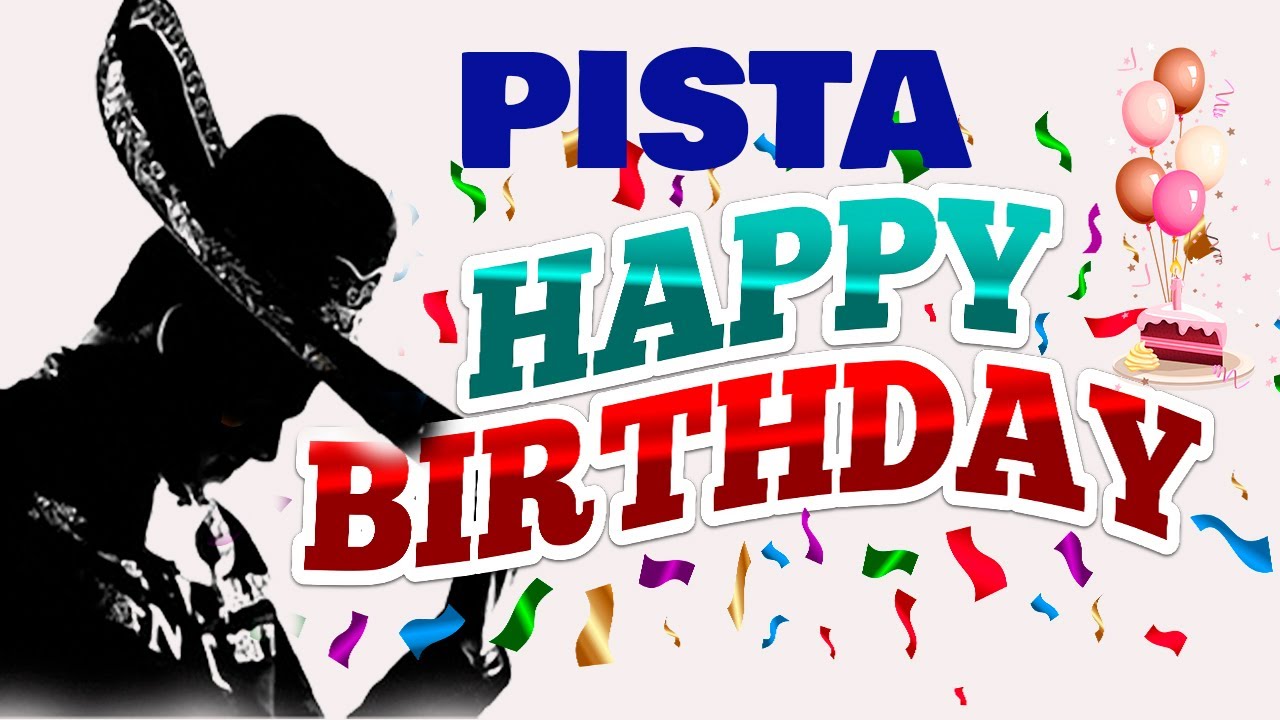 FELIZ CUMPLEAÑOS -- PISTA -  Francisco Orantes