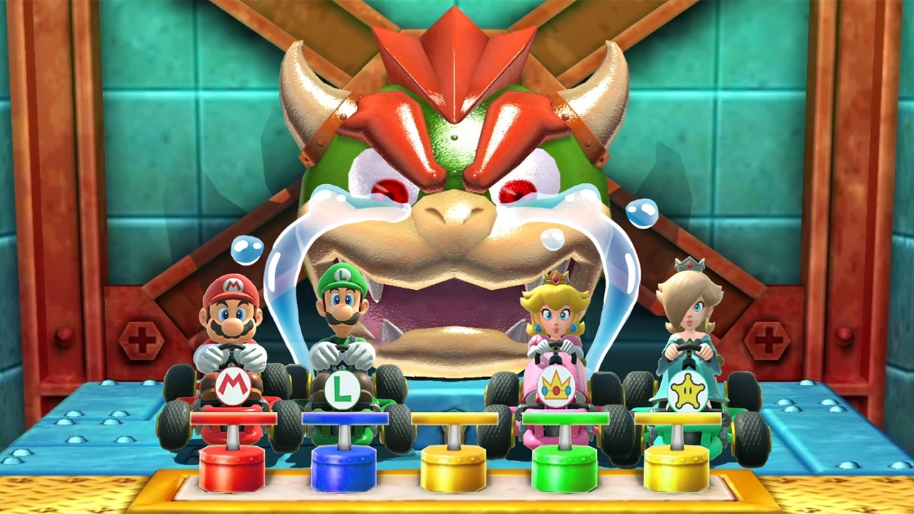 Mario Party The Top 100 Minigames - Luigi Vs Mario Vs Daisy Vs Peach (Very Hard CPU)