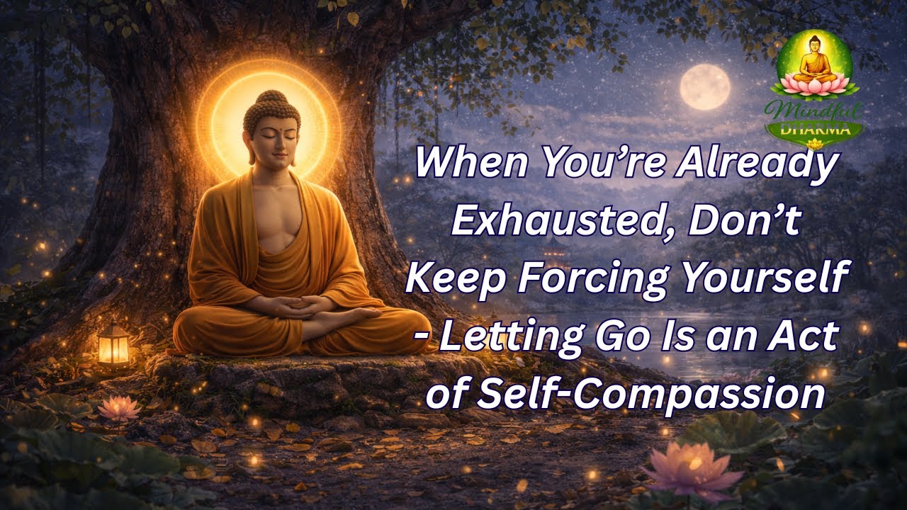 When You’re Already Exhausted, Don’t Keep Forcing Yourself - Letting Go Is an Act of Self-Compassion