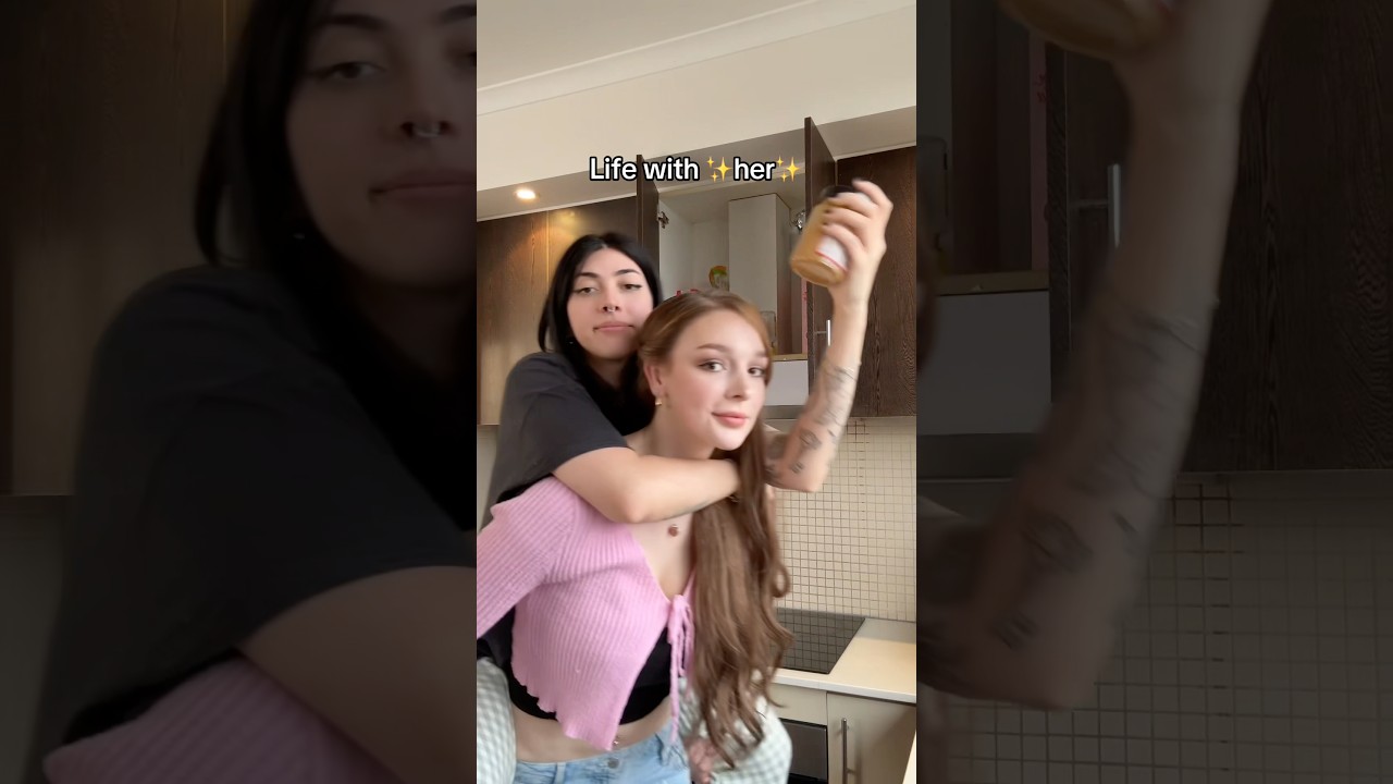 She&rsquo;s so CLINGY 🥰 #wlw