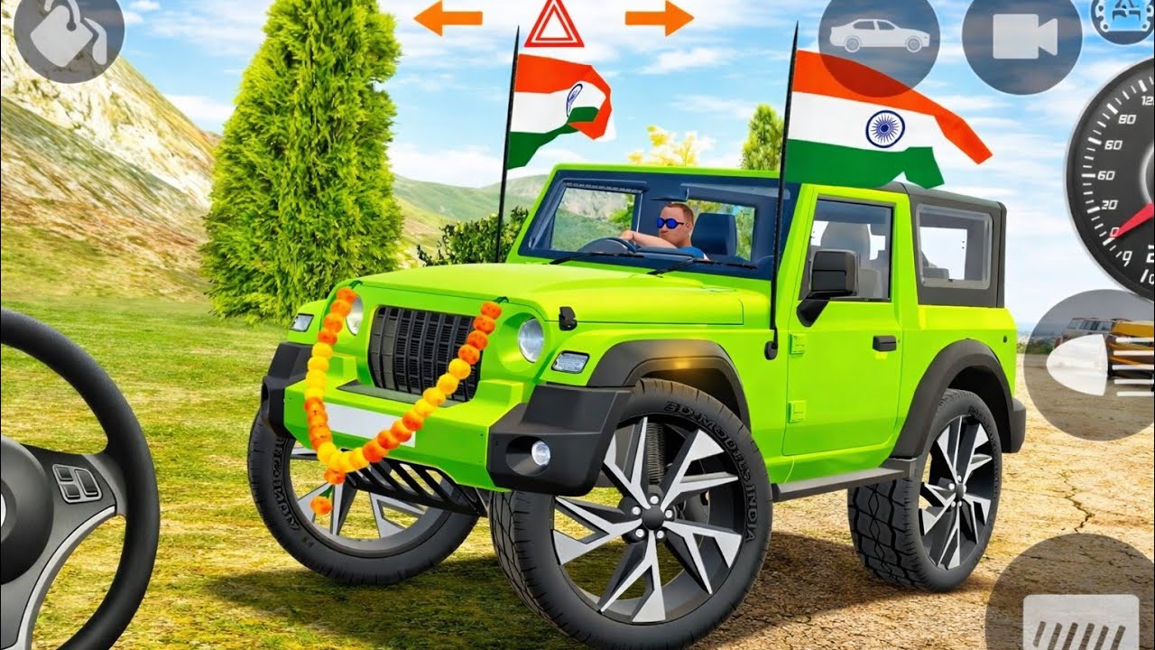 Modified Mahindra Thar😈Games:Indian Thar (Gadi Wala Games) Car Game Android Game - Android Gameplay 