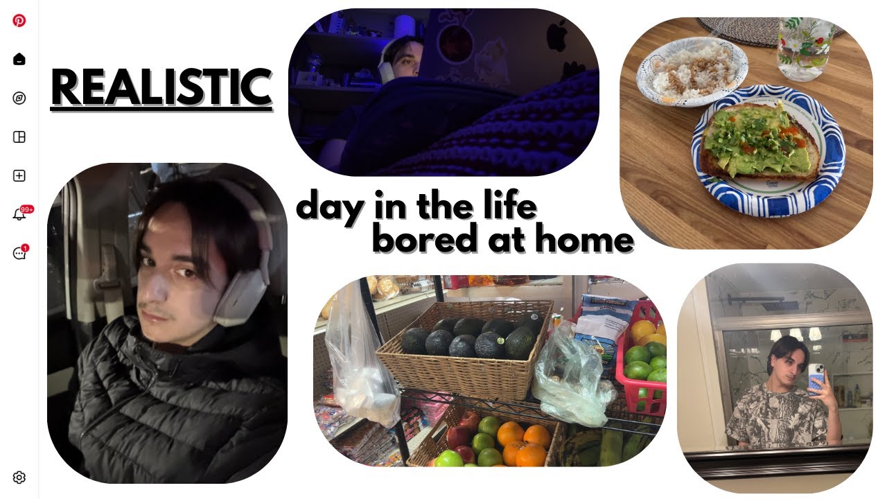 realistic, boring, day in the life | bored over break