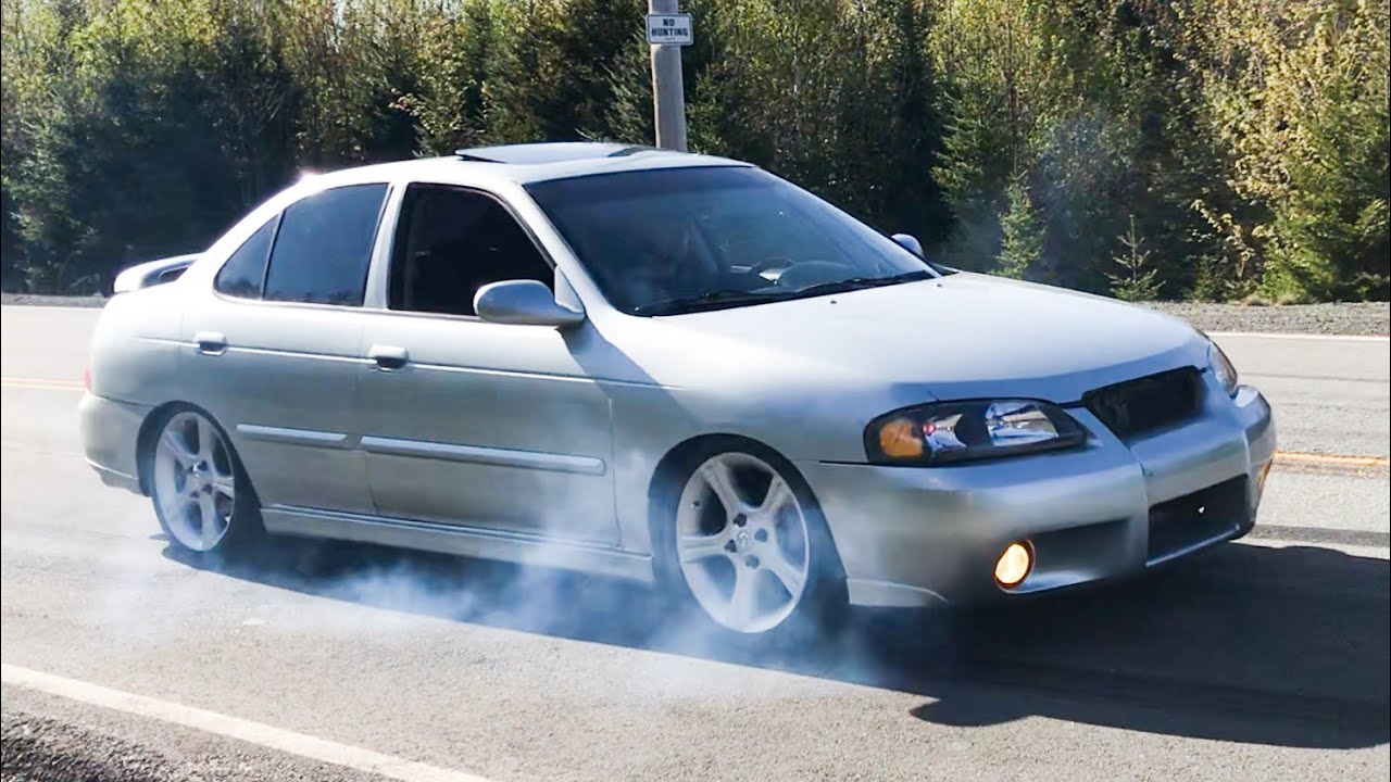2003 Sentra SE-R Spec V Burnout