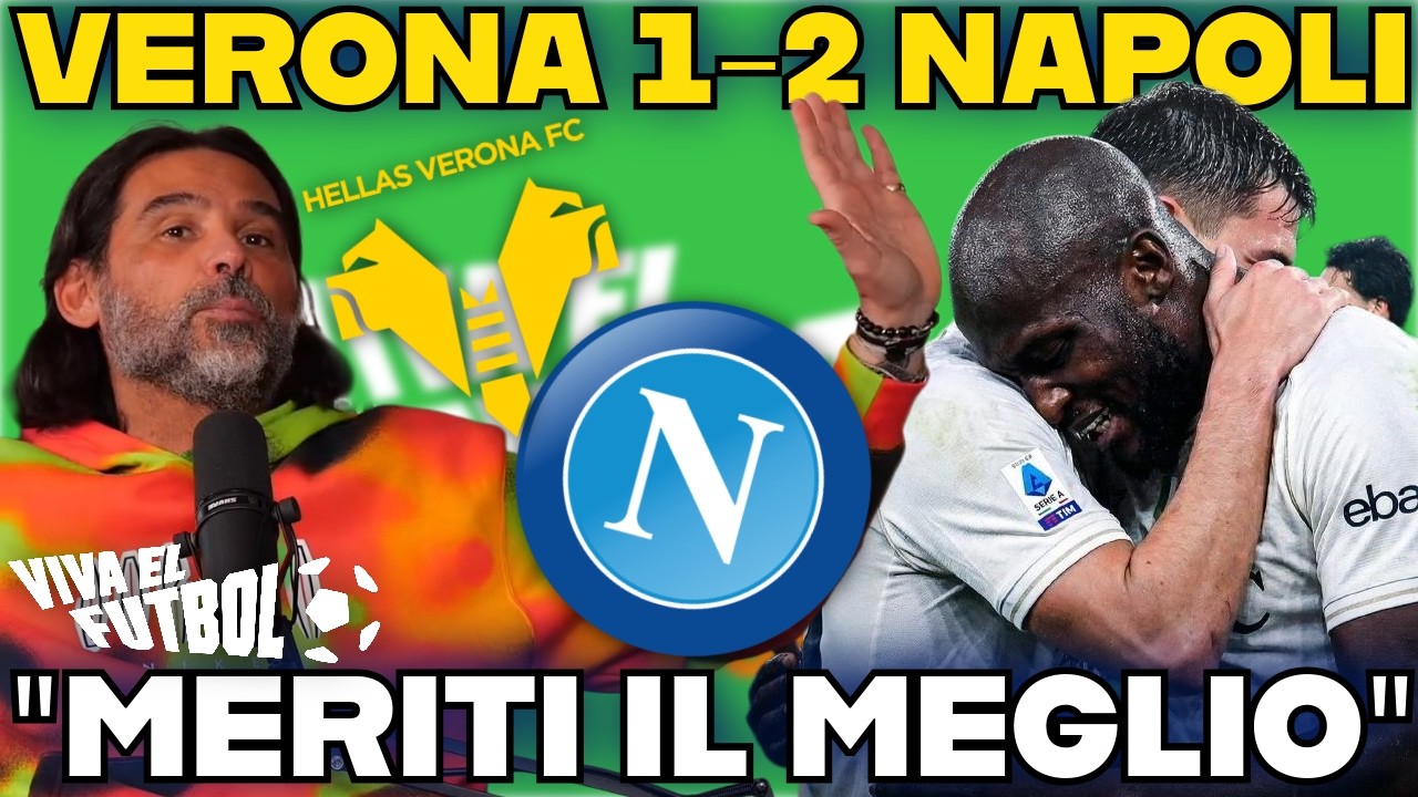 ADANI COMMOSSO dopo VERONA-NAPOLI 1 2: