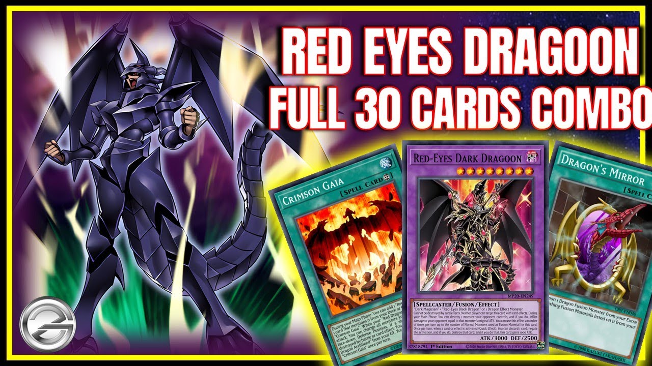 This Might Be It! Red Eyes Dark Dragoon Deck Full 30 Cards Combo Explained