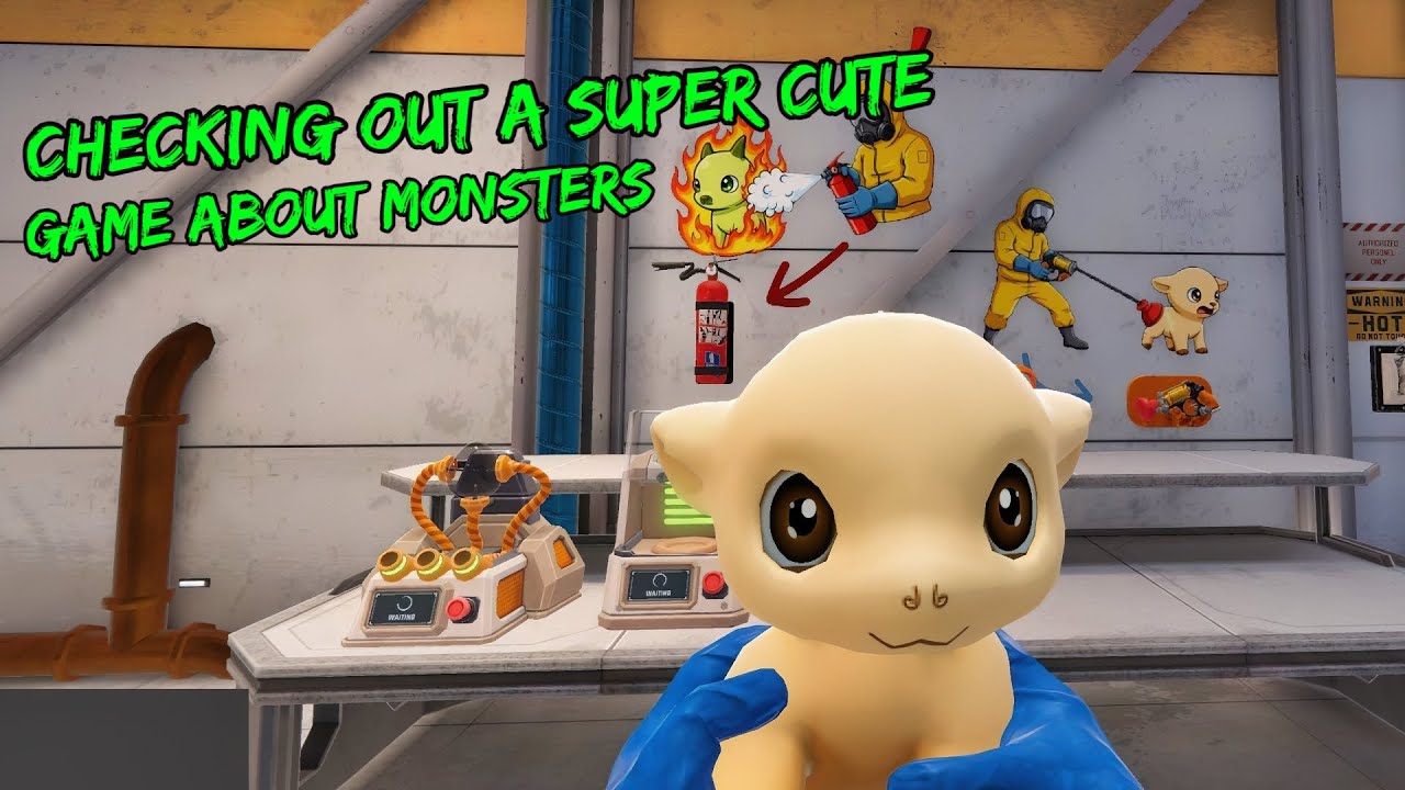 Супермилая игра о создании монстров для Battle Monster Lab: первый взгляд