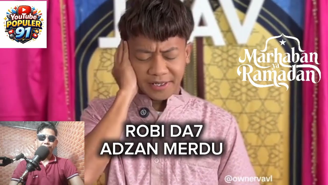 Robi DA7 Adzan merdu, masya Allah suaranya merdu banget Robi DA7 Adzan merdu, ownervavl