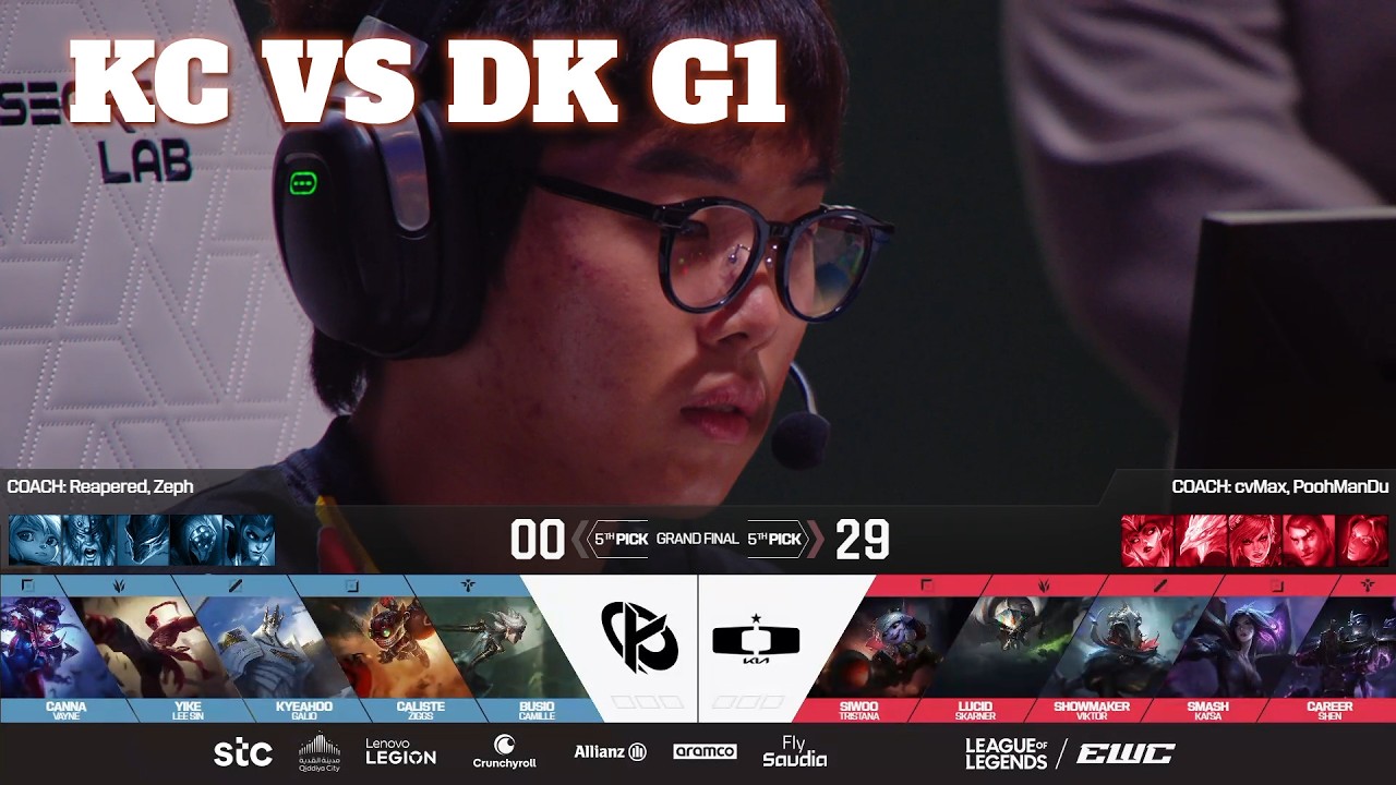 KC vs DK Game 1 | Esports World Cup 2026 Grand Finals | Karmine Corp vs Dplus Kia G1