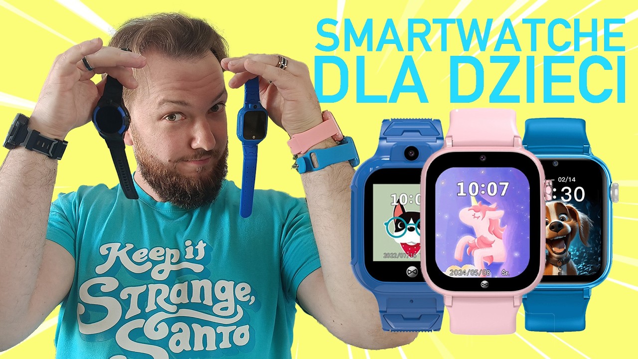 Najlepszy smartwatch dla dziecka w 2025 roku. Przetestowałem 5 modeli