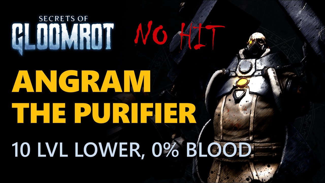 V Rising - Angram the Purifier | No Hit, 10 Levels Lower, Frail | Gloomrot Boss Kill