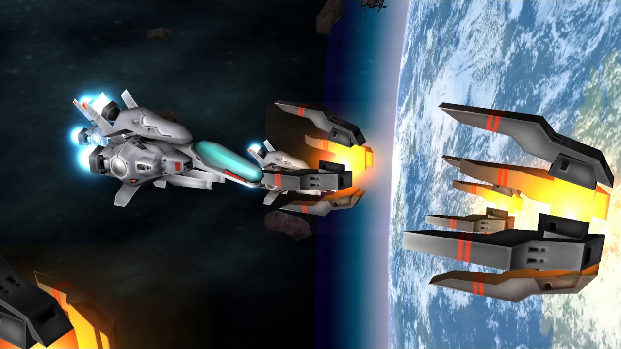 [PPSSPP] R-TYPE TACTICS II - 地球連合軍編 No.02 地球上空での演習 (Space Exercises)