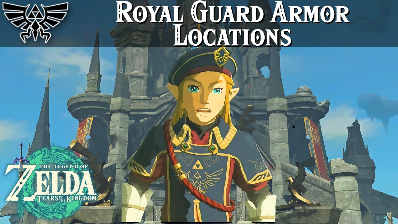 How to Get the Full Royal Guard Armor Set (All three locations) | Zelda, Tears of the Kingdom Guide