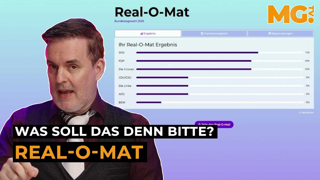 Der REAL-O-MAT - oder: Wahlbeeinflussung von links?