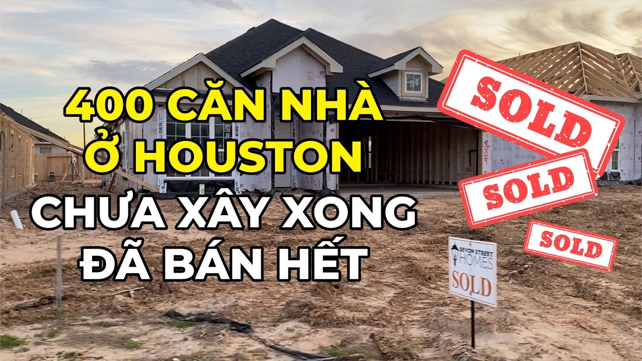 400 căn nhà ở Houston chưa xây xong đã bán hết - Vuong101