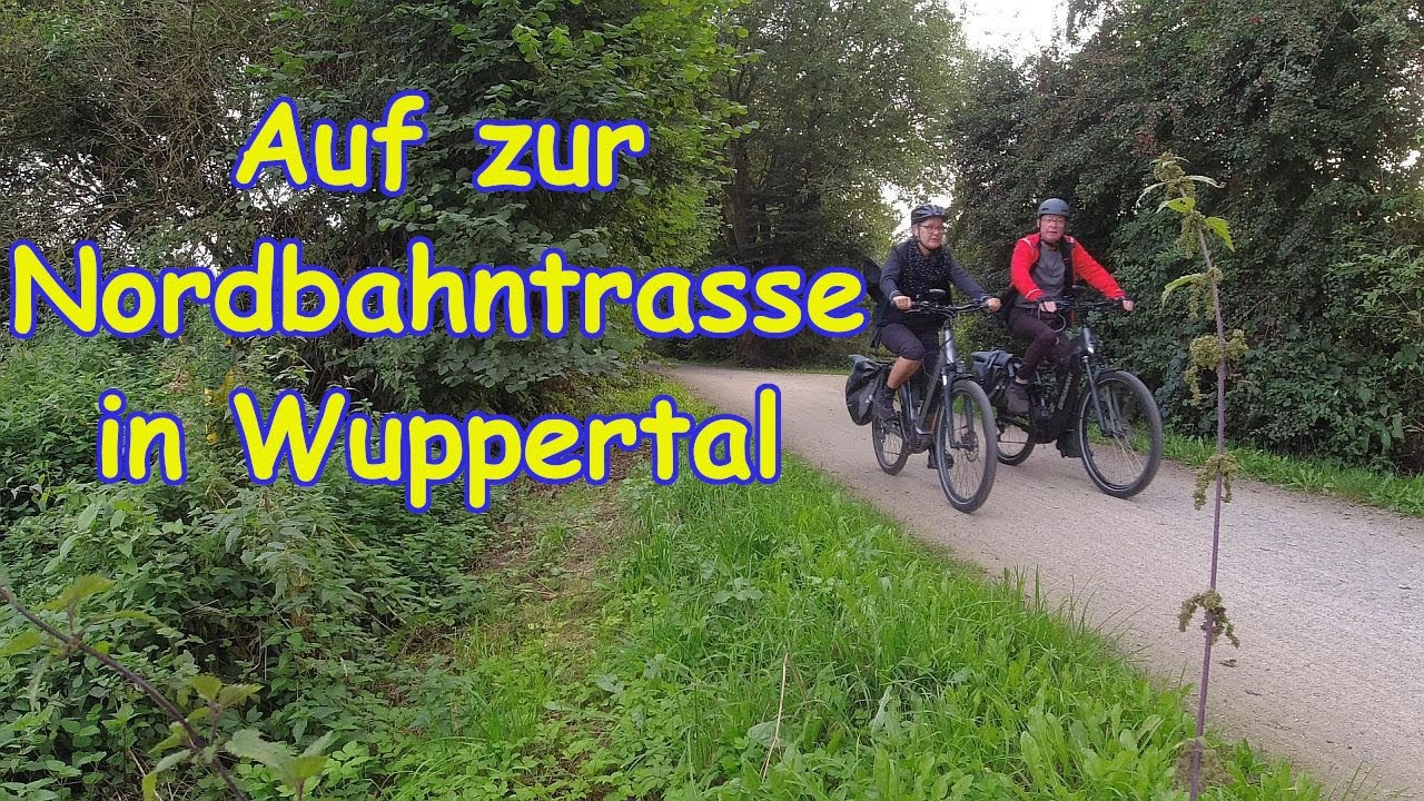 Auf zur Nordbahntrasse in Wuppertal