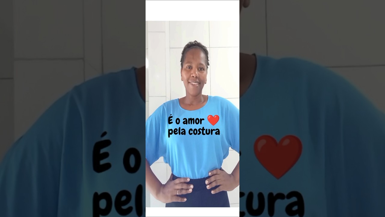 Corte e costura de blusa fácil.