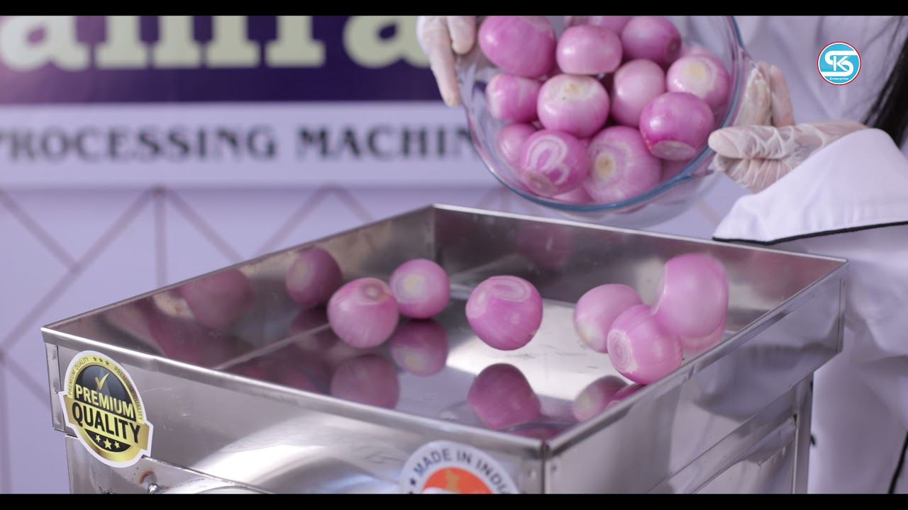 Onion Slicer Machine | Onion Cutter | onion slicer | Samrat food machinery(कांदा काटने की मशीन )