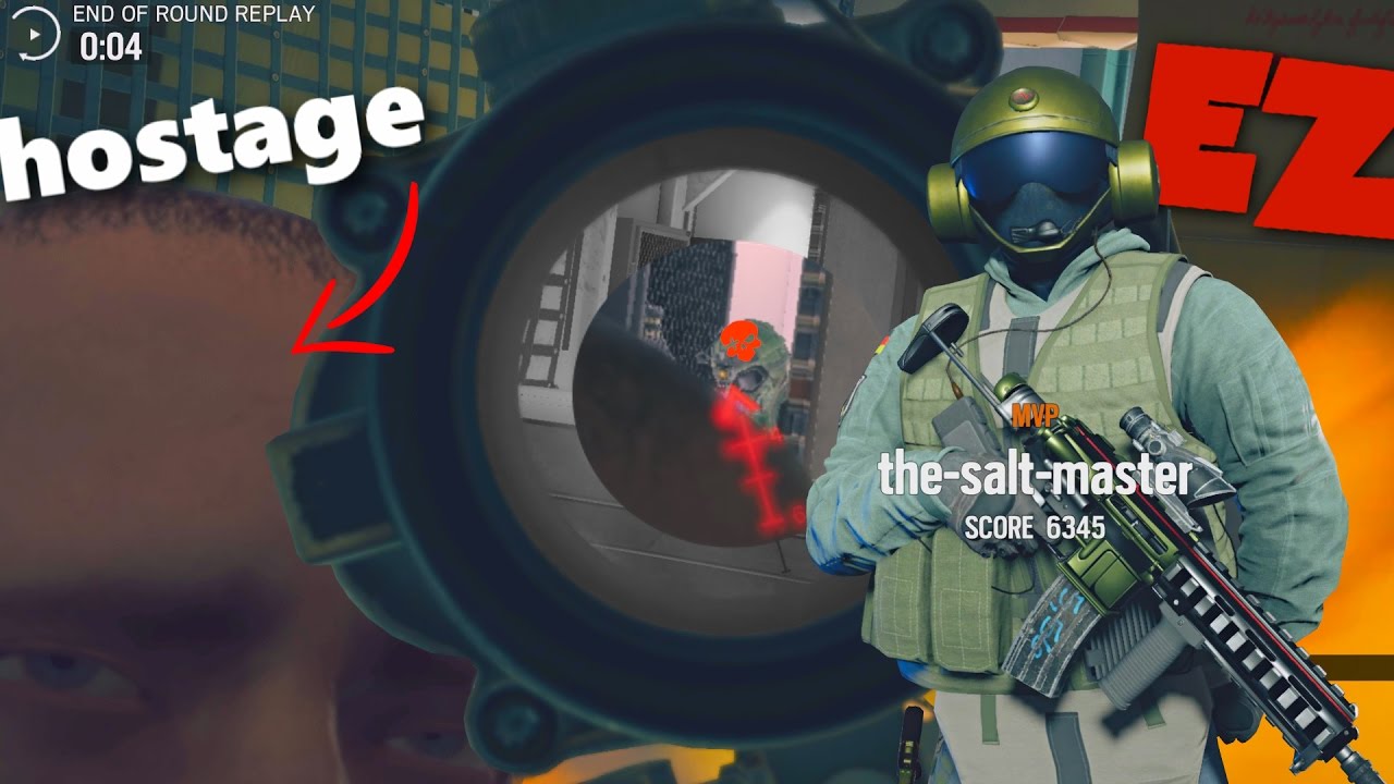 Rainbow Six Siege - J&auml;ger is still life! (R6S Funtage)