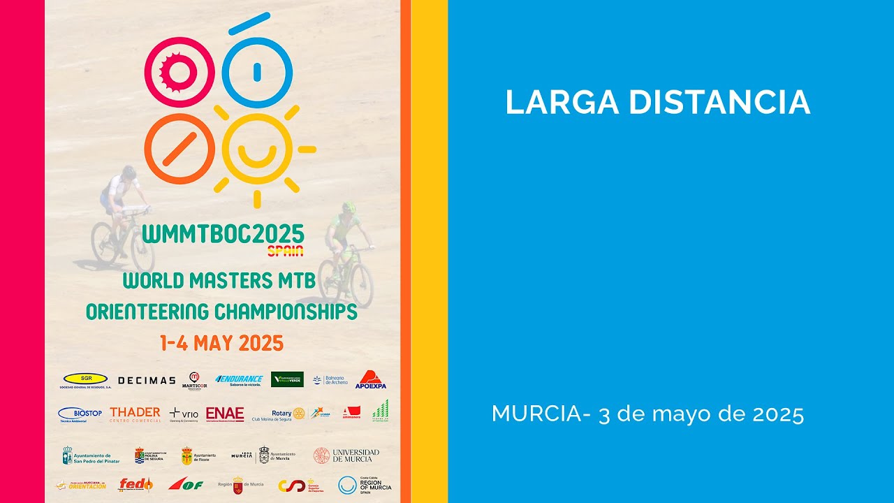 Sábado | Distancia Larga - Campeonato del Mundo Veteranos MTBO - Murcia