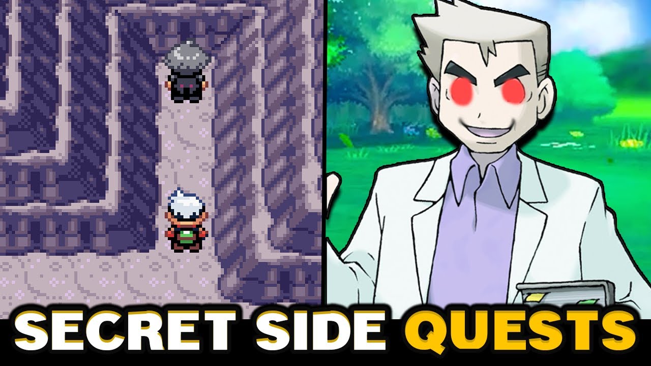 SECRET Side Quests in Pokemon You May have MISSED