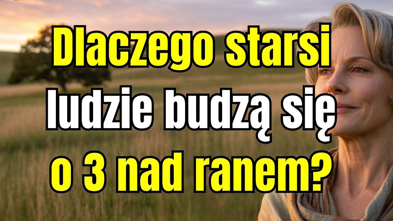 Dlaczego osoby starsze budzą się o 3 nad ranem i co to naprawdę oznacza dla zdrowia i snu seniora?