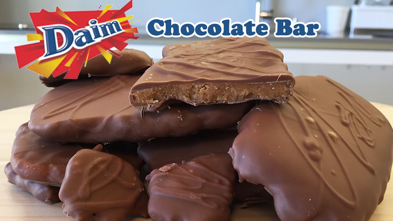 Daim Chocolate Bar - Cheeky Crumbs