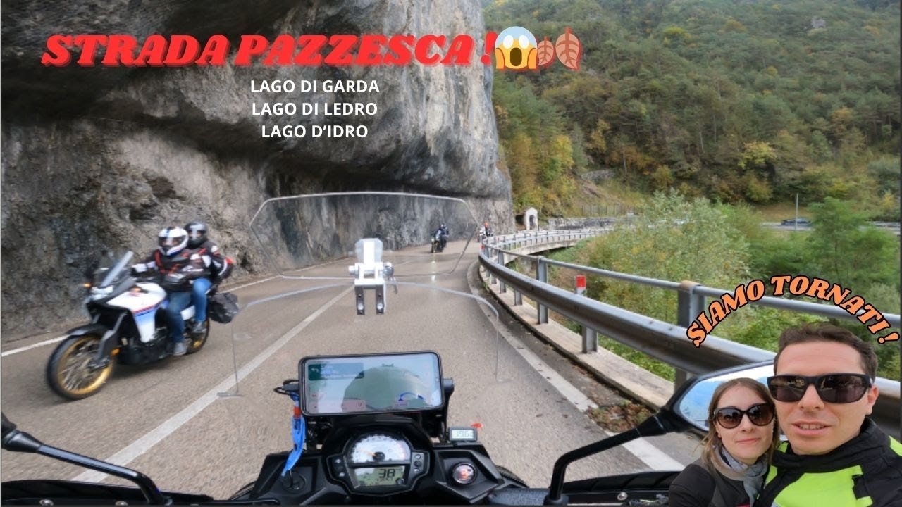 LAGO DI GARDA E VALLE DI LEDRO IN MOTO - Una strada da urlo 😱 🍂