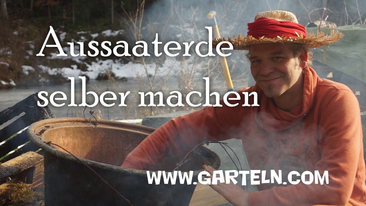 Anzuchterde/Aussaaterde selber machen