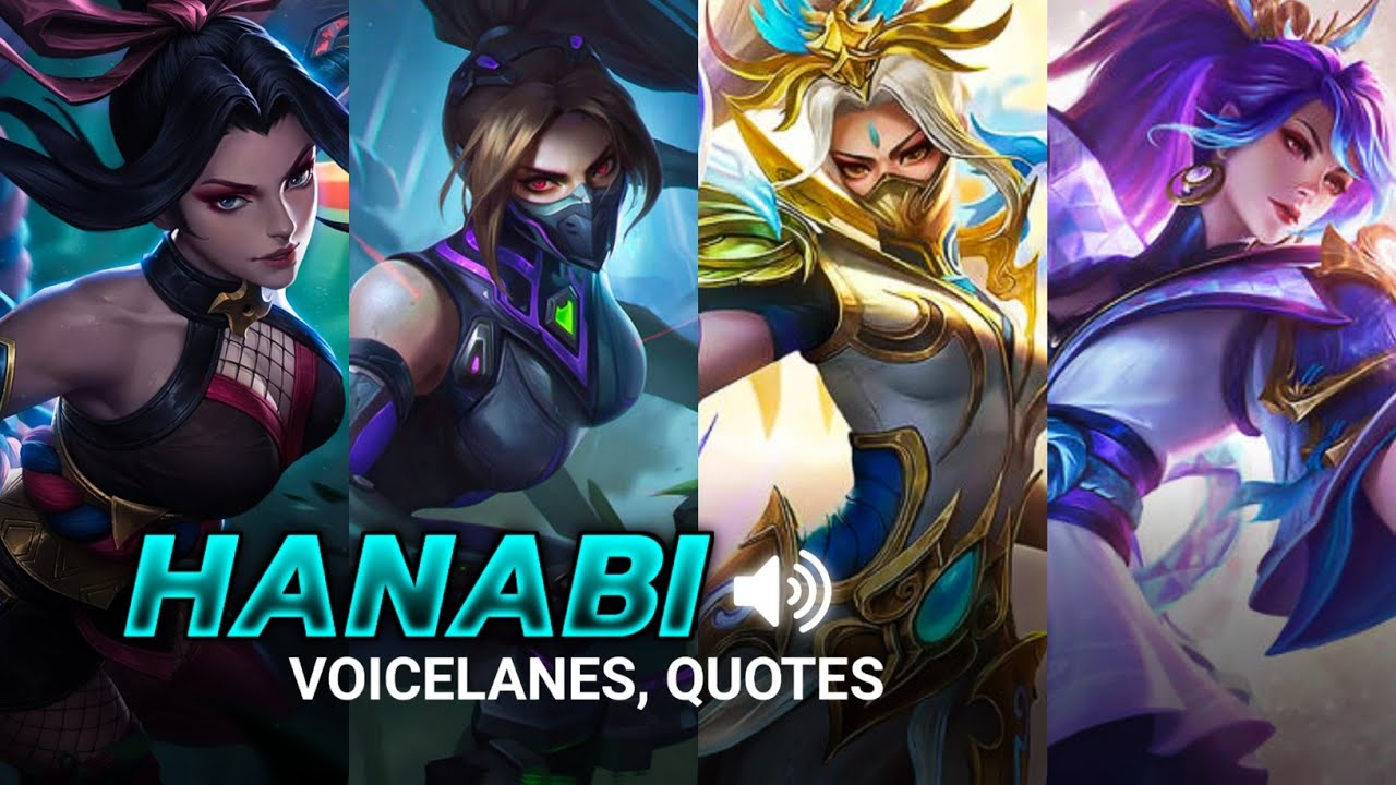 Hanabi Old Voicelanes - New and all Skin | MLBB