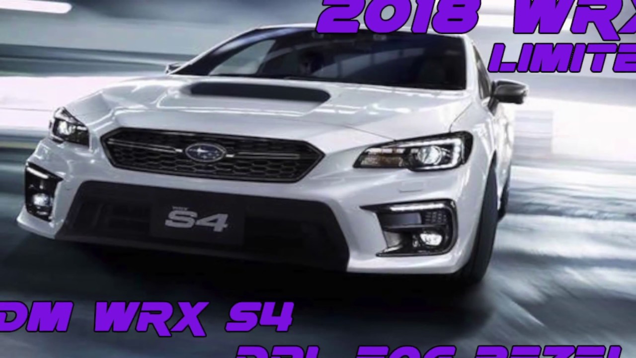 2018 WRX Limited/STI: JDM S4 DRL Fog Bezels Unboxing & Install