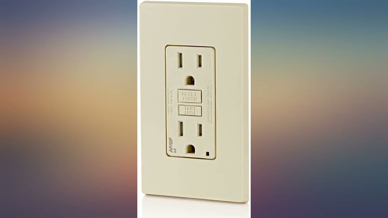 Leviton AGTR2-W SmartlockPro Dual Function AFCI//GFCI Receptacle, 20 Amp//125V, review