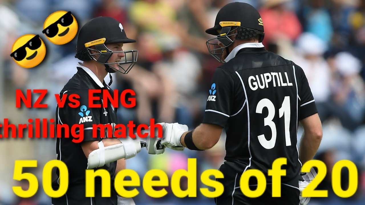 Need 50 of 20 Balls | C.MUNRO & M.GUPTILL  on fire | ENG vs NZ thrilling last overs