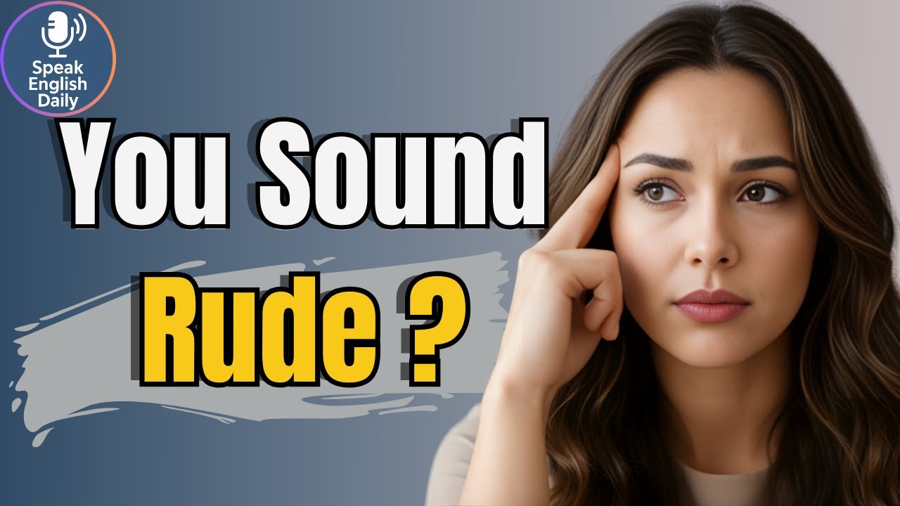 You Sound Rude at Work (But You Don’t Mean To) | Shadowing English Speaking Practice