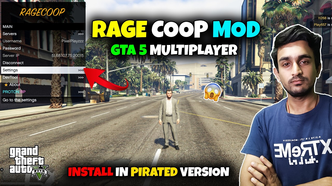 How To Install RAGE COOP Mod In GTA 5 | How to Play GTA 5 Multiplayer | GTA 5 Online | GTA 5 Mods
