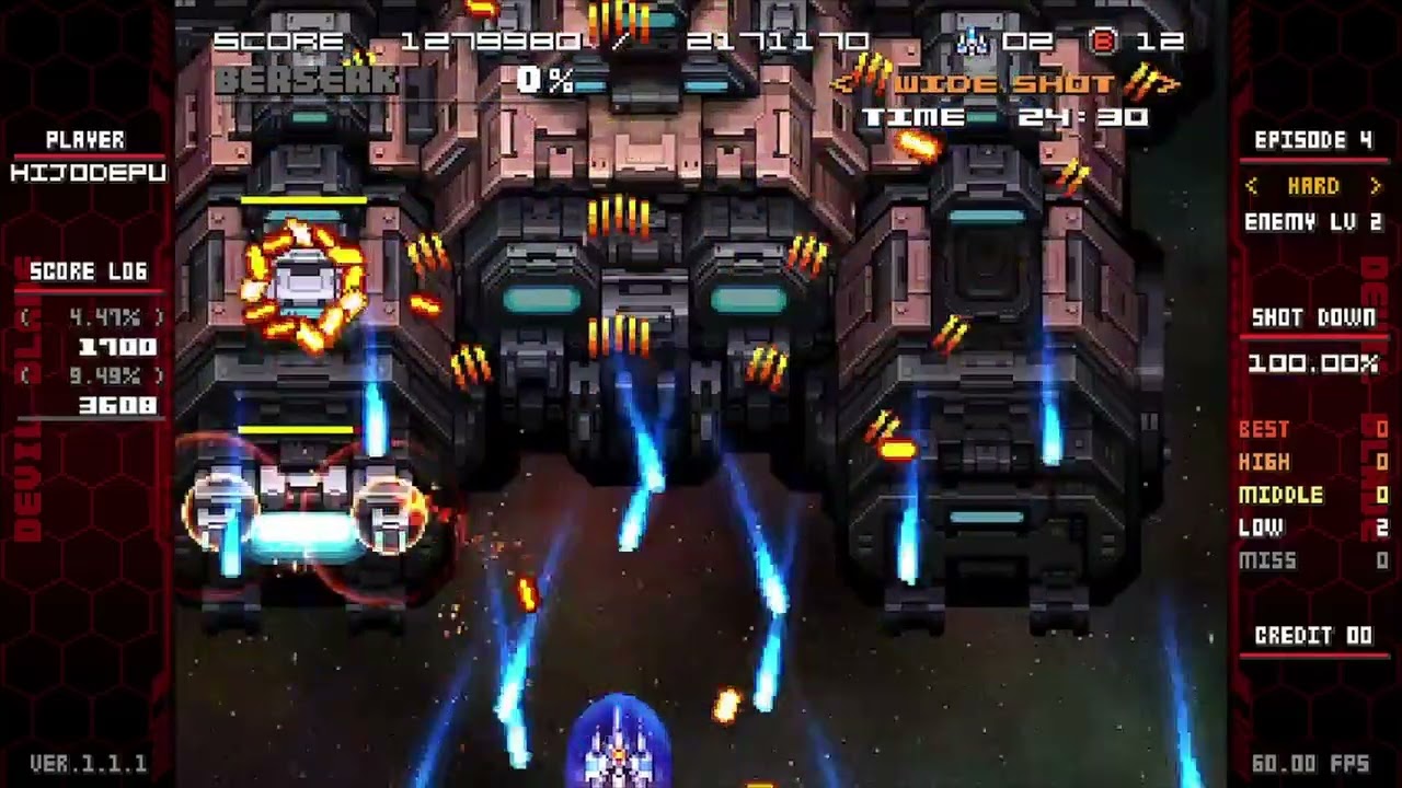 Devil Blade Reboot longplay (1cc) (1miss)
