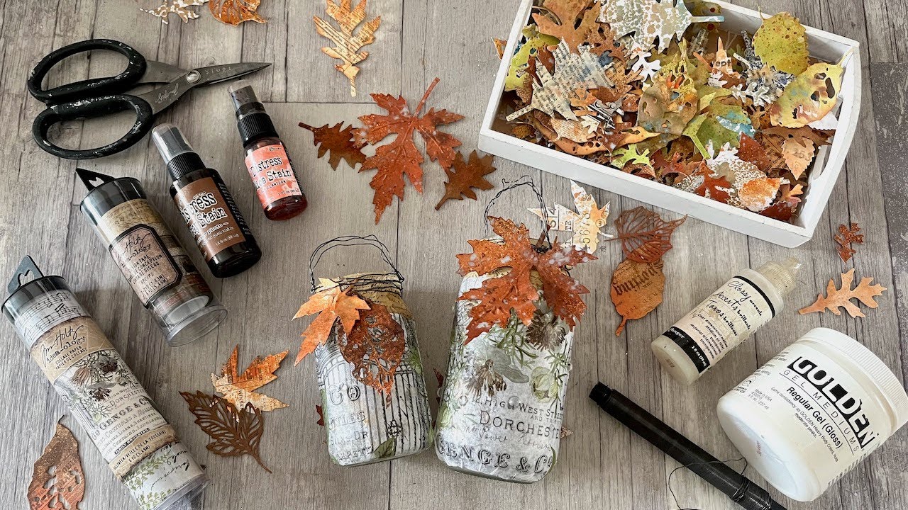 A few minutes of fun with autumn candle lanterns