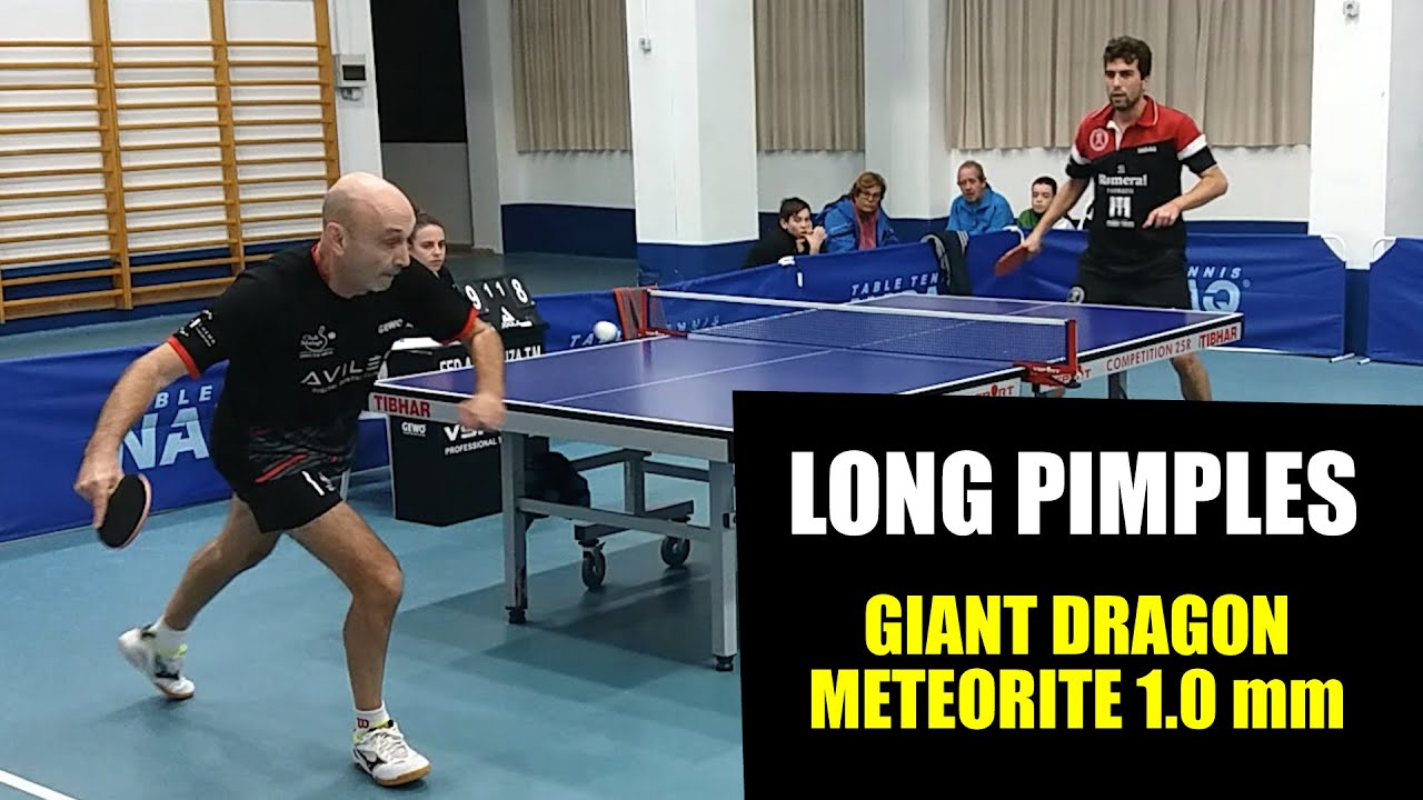 🏓 Disputado encuentro 😱​ Picos largos meteorite 1.0 mm | Eduardo Pérez y Carlos Méndez