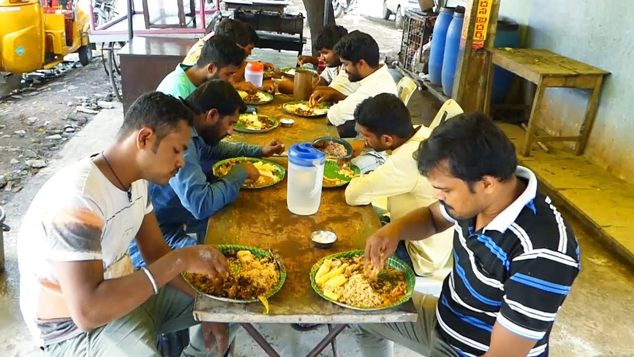 Cheapest Roadside Unlimited Meals | Indian Street food | #Streetfood